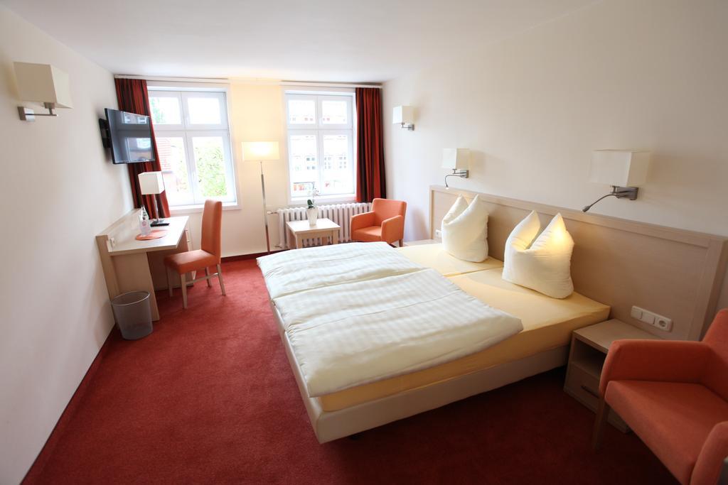 Pension Ratskeller Hagenow Kamer foto